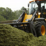 La nouvelle agro-chargeuse JCB 418S présentée en France au salon de l’herbe