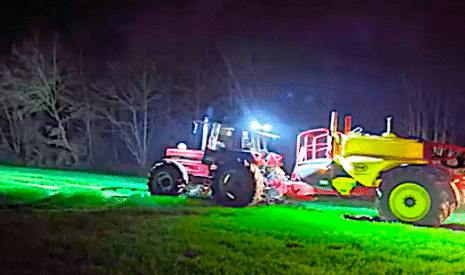 Je travaille de nuit pour profiter au mieux des conditions météorologiques