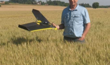 Le premier céréalier à avoir acheté un drone