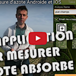 Une application sur smartphones pour mesurer l’azote