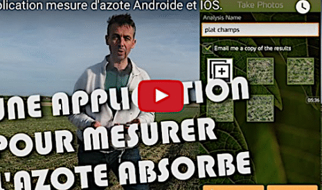 Une application sur smartphones pour mesurer l’azote