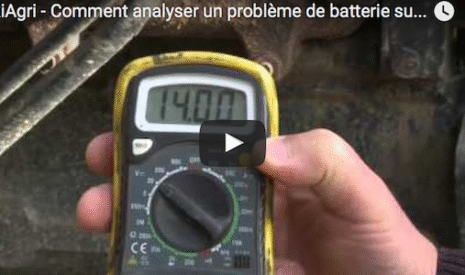 Comment analyser un problème de batterie sur son tracteur