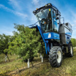 New Holland lance la machine à vendanger Braud 11.90 X Multi, haute capacité, pour les vergers haute densité