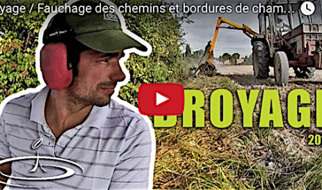 Broyage et fauchage des chemins et bordures de champs