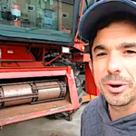 Remplacement d’un câble de la boite de vitesse de la moissonneuse