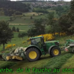 Récolte en ensilage pour l’herbe