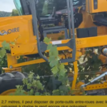 Nouveau tracteur enjambeur