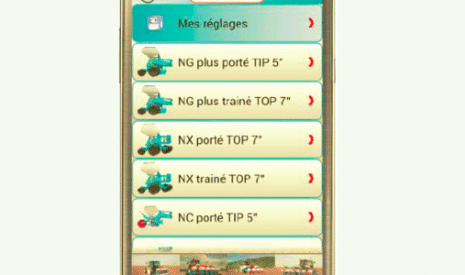 Agritechnica 2013, deux applications et un terminal pour Monosem