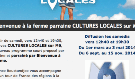 Bienvenue à la Ferme parraine Cultures Locales sur M6
