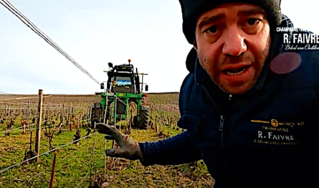 Le broyage mécanique des sarments en vigne étroite
