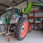 Des petites roues pour le tracteur l’été