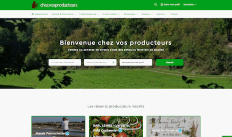 ChezVosProducteurs crée le lien entre consommateurs et producteurs