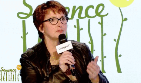Portrait de Christiane Lambert, présidente de la Fnsea