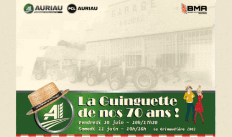 Les établissements AURIAU organisent une guinguette sur deux jours pour célébrer leurs 70 ans !