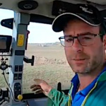 Pose de drains sur la prairie