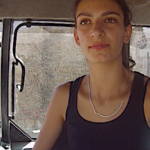 Elisa AgriPassion rentre la paille et le foin