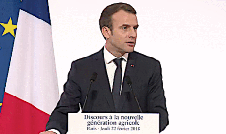 Quand Emmanuel Macron justifie sa politique agricole