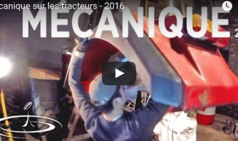 Entretien des tracteurs, réparations et peinture