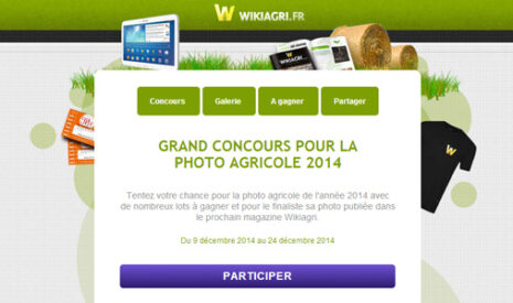 Plus que trois jours pour le concours de la photo agricole 2014