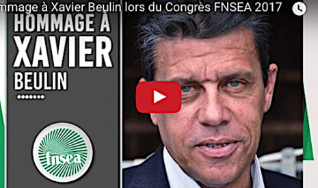 La vidéo hommage de la Fnsea à Xavier Beulin