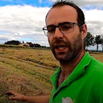 Fauche, andainage et pressage du foin en Haute-Loire