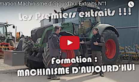 Machinisme agricole et formations par vidéos
