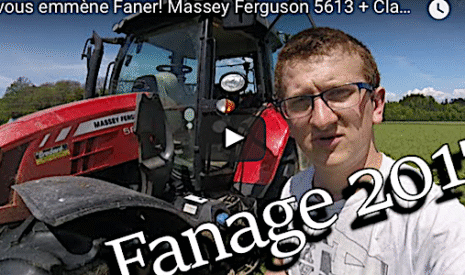 Fourrages, l’utilisation de la faneuse, avec l’accent suisse