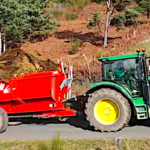 Curage du fumier à la bergerie