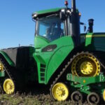 Tracteur John Deere 9RX, moins de pression au sol, plus sur les concurrents