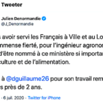 Julien Denormandie, un proche d’Emmanuel Macron devient ministre de l’Agriculture