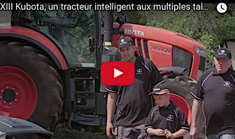 La promotion du tracteur MGX III de Kubota en vidéo