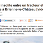Le tracteur plus rapide qu’une Porsche en marche arrière !