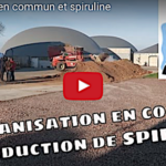 Méthanisation en commun et production de spiruline