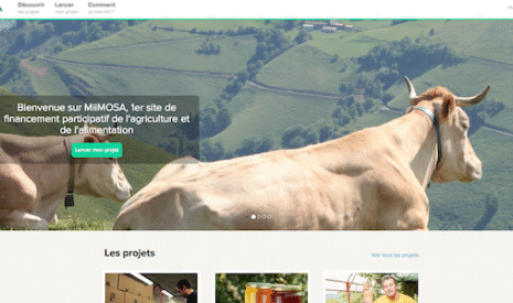 Un site de financement participatif pour les projets agricoles