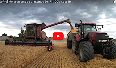 Moisson d’orge de printemps