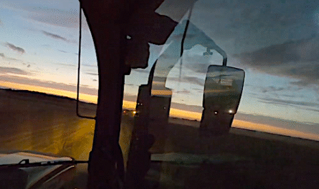 Moisson de nuit dans le Pas-de-Calais
