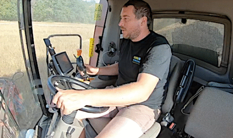 En route pour la dernière moisson de l’été