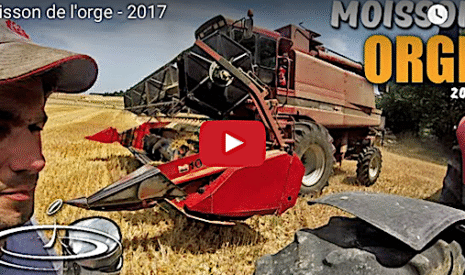 Moisson 2017 de l’orge, vue par La Chaine Agricole