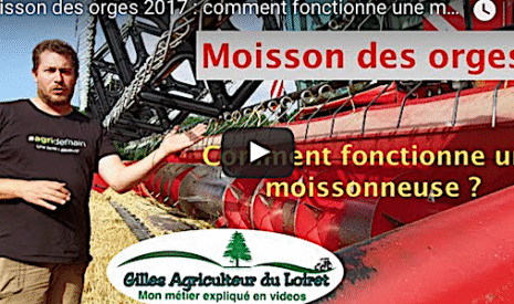 Moisson 2017 des orges, comment fonctionne la moissonneuse