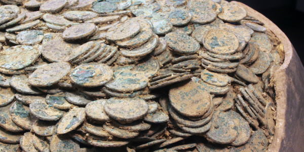 monnaie romaine normandie