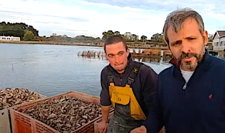 Moisson sur mer, l’ostréiculture vue par un céréalier
