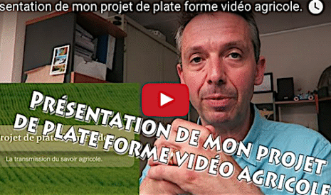 Mon projet de plateforme vidéo agricole