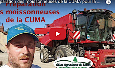 Comment nous préparons les moissonneuses de la Cuma avant la moisson 2017