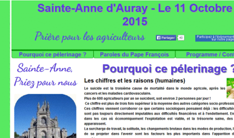11 octobre 2015, journée nationale pour les familles des suicidés en agriculture