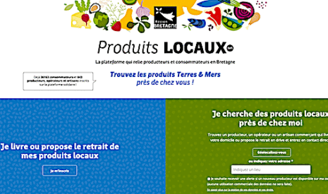 Produits-locaux.bzh, la plateforme de produits locaux de la région Bretagne