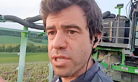 Première protection du vignoble de champagne