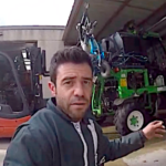 Montage, démontage et nettoyage du pulvérisateur viticole sur une exploitation de champagne