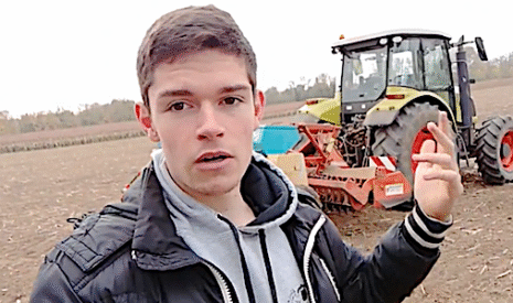 Semis de méteil, le futur fourrage destiné aux vaches