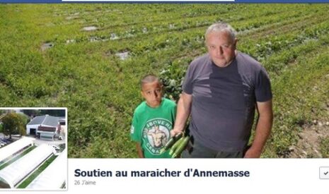 A Annemasse, le maire campe sur ses positions, le maraicher agit