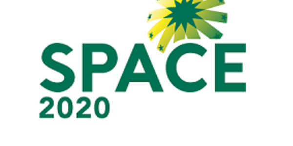 space 2020 logo date